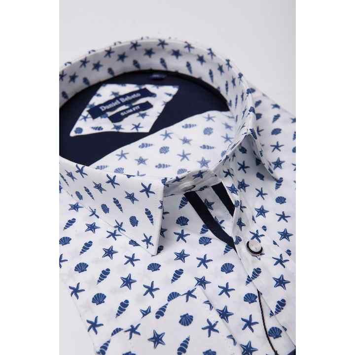 Cotton Slim Fit Men's Shirt