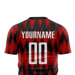 Servicio OEM y ODM, Diseña Tu Propia Camiseta de Fútbol para Hombre, Camiseta de Entrenamiento de Fútbol con Logotipo Personalizado, Talla y Color - Product Image 6