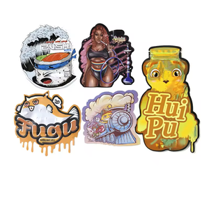 Huipu impression numérique personnalisée en plastique, Bga forme speciale decoupee 3.5g <span class=keywords><strong>Mylar</strong></span> sacs pour Gummies bonbons noix - Product Image 3