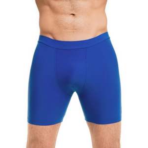 <b>Men's</b> <b>Yoga</b> Workout <b>Shorts</b> 100% Polyester Solid Eco-Friendly Compression Quick Dry High Elastic Waist - Product Image 4