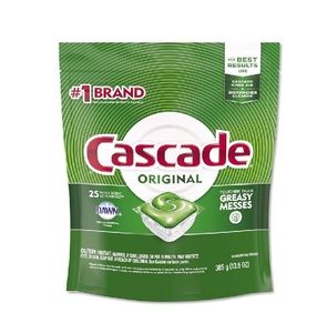 Cascade 25 Count Action Pac Las cápsulas para lavavajillas eliminan la grasa y las manchas para una limpieza brillante Barato - Product Image 2
