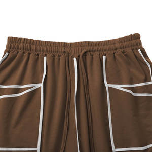 Pantalon de survêtement évasé pour femmes en gros et pantalon Baggy doux et respirant pantalon large à jambe droite pantalon de survêtement à poches à vendre - Product Image 5