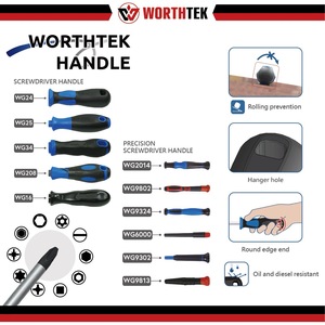 ไขควง VDE ทนการกัดกร่อนสำหรับชิ้นส่วนอิเล็กทรอนิกส์ - Product Image 6