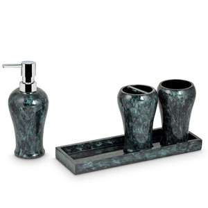 Accessoires de salle de bain en résine de conception traditionnelle Article en résine de premier plan très exigeant disponible au prix le moins cher et abordable - Product Image 1