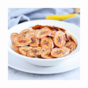 Nourriture santé collation tranche de banane sèche tranches de banane lyophilisées chips de banane séchées lyophilisées - Product Image 5