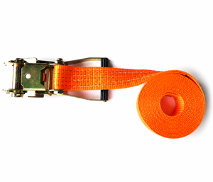 Long Distance Transport Ratchet Tie Down Strap Polyester 50mm 5000kg Abrasion Resistant for <b>Cargo</b> Lashing Factory Supply - Product Image 5