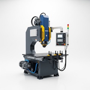 High Precision CNC Hydraulic <b>Punch</b> Press <b>Machine</b> for Metal Cabinets Electrical Panels HVAC Parts Fast Efficient Reliable - Product Image 6
