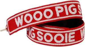 สายกระเป๋าปักลายแบบนักศึกษาสำหรับเจ้าสาว ความยาวตามสั่ง ประดับด้วยลูกปัดเม็ดเล็ก สายคาดเอวแบบกว้างลายตารางหมากรุก ประดับด้วยลูกปัด สำหรับงานเย็บปักถักร้อย - Product Image 4