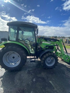 รถแทรกเตอร์ Deutz-Fahr 4065E ราคาถูก พร้อมที่ตักดินสำหรับขาย 65 แรงม้า ขับเคลื่อน 4 ล้อ ผู้จัดจำหน่ายรถแทรกเตอร์สำหรับฟาร์ม พร้อมจัดส่ง - Product Image 5