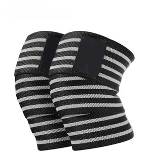 Bandes de genou élastiques personnalisées GAF avec logo à partir de 30 pièces, bandes de musculation antidérapantes, bandes de genou très vendues - Product Image 1