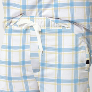 Ensemble de pyjama pour homme personnalisé en polyester tricoté uni à manches courtes, respirant, décontracté, pour l'été - Product Image 6