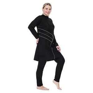 Traje de Baño Musulmán Modesto y Cómodo para Mujer, Cobertura Completa, Ropa de Baño Islámica para Playa - Product Image 3