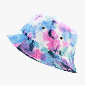 Sombrero de Pescador Reversible de Diseño Nuevo y Moderno, Personalizado con Letras Tie-Dye en Ambos Lados - Product Image 2