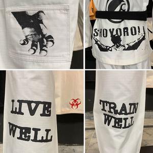 Couleur blanche personnalisée BJJ Gi Jiu Jitsu Kimono 450 GSM Coton Arts Martiaux Judo Costume Kimono Judo Gi pour l'entraînement et la compétition - Product Image 3