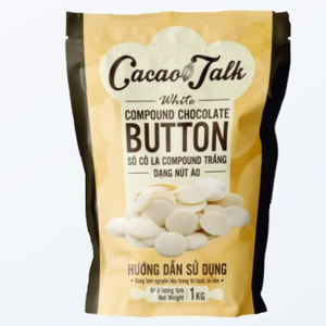 ช็อคโกแลตสีขาวเข้มและนมกระดุมโกโก้1กก. 5กก. 10กก. สำหรับขนมเบเกอรี่ - Product Image 1