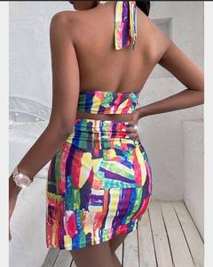 2022ฤดูร้อนผู้หญิงชุดฤดูกาลใหม่ผู้หญิงชุดตุรกีทำผู้หญิงชุดตุรกีที่มีคุณภาพขายส่งตุรกี - Product Image 2