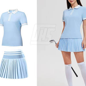 Conjunto de Polo y Falda de Golf para Mujer, Corte Deportivo, para Entrenamiento en Club y Uso en Exteriores - Product Image 5