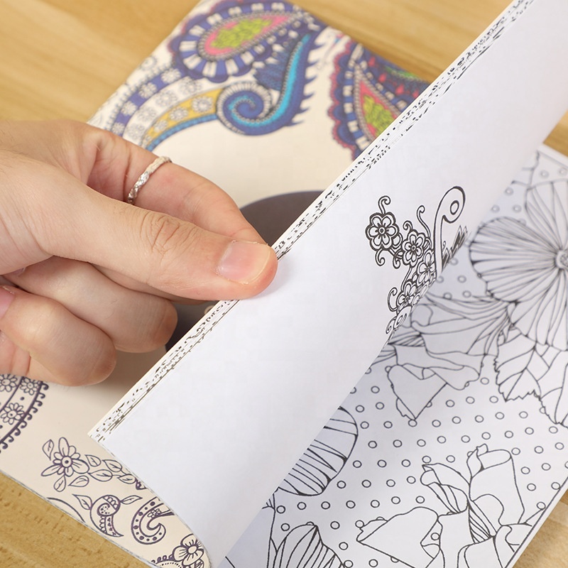 coloring book small for adults