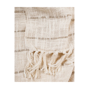 Striped Cotton Linen <b>Throw</b> Blanket With Fringe Nordic Style Rectangular Home Decor All Season Breathable Woven <b>Sofa</b> <b>Cover</b> - Product Image 4