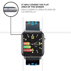 เคสป้องกันหน้าจอนาฬิกาอัจฉริยะป้องกันการกระแทกสำหรับ leotec เคสพรีเมี่ยมแบบสปอร์ต BIP 2พร้อมเทคโนโลยี antishock - Product Image 4
