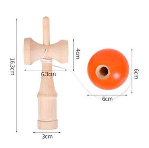 Jouet Kendama en bois pour l'entraînement de la coordination, jeu de compétences traditionnel, fabricant vietnamien - Product Image 4