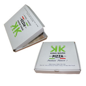 Boîte à pizza en carton ondulé imprimé recyclable personnalisée en gros écologique, parfaite pour les commandes à emporter - Product Image 2