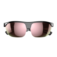 Lunettes Intelligentes de Sport en Plein Air pour Cyclisme, Anti-Vent, avec Appel, Traduction IA, Audio à Oreille Ouverte et Assistant Vocal