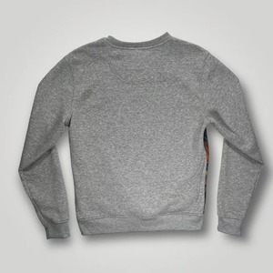 Sweat-shirt à manches longues en polyester 100% personnalisé pour hommes Fourniture d'usine col rond coupe ample couleur unie impression automne commerce extérieur - Product Image 2