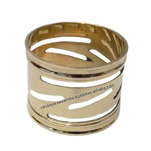 Servilletero de metal decorativo al por mayor clásico para cenas, fiestas y recepciones de bodas - Product Image 1