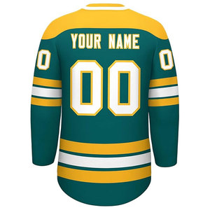 Maillot de hockey personnalisé, nom et numéro cousus ou imprimés, maillot de hockey athlétique à col en V personnalisé pour hommes, femmes et jeunes - Product Image 4