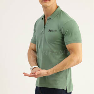 Polo transpirable para hombre para deportes al aire libre o uso diario, tacto suave y apariencia moderna, camisa que absorbe la humedad - Product Image 2