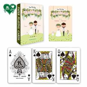 <b>For</b> <b>Wedding</b> Paper Playing <b>Cards</b>-310gsm Smooth 58x88mm 54 <b>Cards</b> Per Deck - Product Image 2
