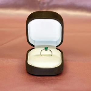 Handmade 925 Sterling <b>Silver</b> <b>Emerald</b> <b>Ring</b> High Quality May Birthstone Genuine Green Gemstone <b>Ring</b> for Weddings & Party - Product Image 3
