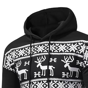 New Winter <b>Christmas</b> <b>Hoodies</b> Unisex 100% Cotton Fleece Eco-Friendly Breathable Fashion Streetwear Sweatshirts - Product Image 6