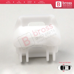 Clips de Reparación de Elevalunas BWR39, Puerta Delantera B para Golf, Bora, Jetta MK4, A4 1J, Ibiza MK3 6L Coupé 607 1999-2010 1JM898461 - Product Image 5