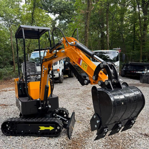 LIVRAISON GRATUITE Mini-excavatrice Miva VA13J neuve, homologuée EPA CE, mini-excavatrice de 1 tonne, 13 ch, essence, moteur fermé, accessoire ROP - Product Image 1