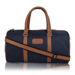 กระเป๋าผ้าใบใส่ของเดินทางแฟชั่นมีซิปสายรัดหนังพับได้กันน้ำได้สำหรับยิมกีฬาขนาดใหญ่สำหรับใส่ค้างคืนใช้ได้ทั้งชายและหญิง - Product Image 1