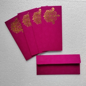 ที่กำหนดเองทำฟอยล์ประทับตราเงินและเงินสดซองจดหมายสำหรับงานแต่งงานอินเดียและเทศกาลที่มีอยู่ในขาสีและต้นไม้ออกแบบ - Product Image 6