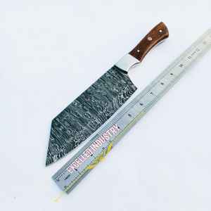 Cuchillo de Cocina Profesional Hecho a Mano de Alta Calidad, Cuchillo de Acero de Damasco, Cuchillo Serbio de Hoja Fija - Product Image 6