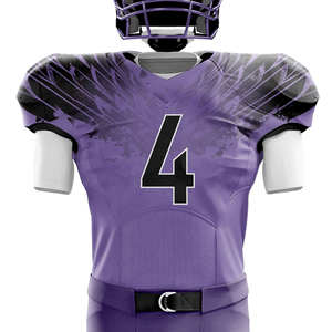 Logo personnalisé Maillot de football américain Meilleur prix Qualité durable Design unique personnalisé 2025 - Product Image 5