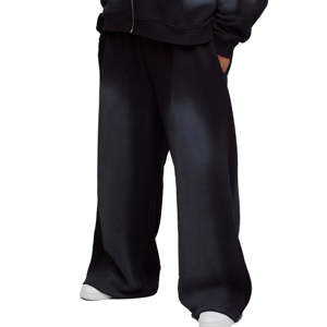 ชุดวอร์มทรงหลวมกันแดดสำหรับผู้ชายชุดวอร์มทรงถุงซักระบายอากาศได้ดีชุดวอร์มสีจางสำหรับผู้ชาย - Product Image 3