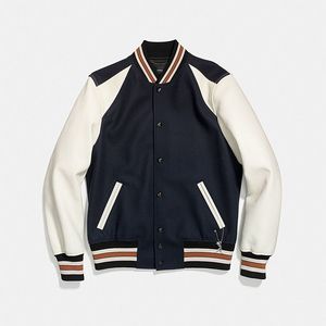 Unisex Oversized Varsity Bomber Jacket Streetwear College Style Jacket with Custom Logo CollegeBaseballjacket for men - Product Image 1