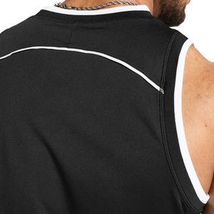 Débardeur d'entraînement en maille de polyester pour hommes grande taille, respirant, léger, à séchage rapide, sans manches, pour la salle de sport, la course à pied, les sports - Product Image 4