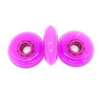 Roues de patins à roulettes de hockey en ligne en gros 68mm 72mm 76mm 80mm Roues de hockey roses