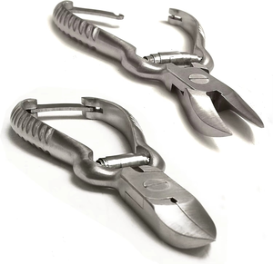 Coupe-ongles en acier inoxydable 2025 haute performance, lame droite concave robuste, taille 5,5 pouces - Product Image 1