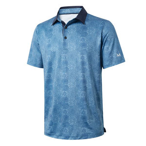 Camisetas Deportivas de Jersey de Alta Calidad, 100% Poliéster, Personalizadas con Impresión Digital, Tejido Suave y de Secado Rápido para Golf, para Hombre, 180g - Product Image 1
