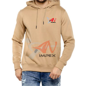 เสื้อฮู้ดดี้พิมพ์โลโก้คุณภาพสูงสำหรับผู้ชาย กันน้ำ ป้องกันขนร่วง ผลิตจากผ้าฟลีซ ปรับแต่งได้ - Product Image 2