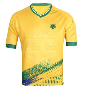 Camiseta de Fútbol de Manga Corta Transpirable de Alta Calidad para Tallas Grandes, Personalizada para Equipos de Entrenamiento a Bajo Precio - Product Image 1