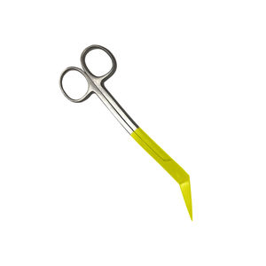 Premium Quality Locklin Gum Scissor <b>Metal</b> Steel Angled Shaped One Toothed Cutting <b>Edge</b> Medical Surgery Scissors - Product Image 3