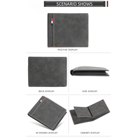 Dompet Kulit Desain Logo Kustom Prancis FD0000314 Buatan Prancis Label Pribadi OEM ODM Pabrik Manufaktur untuk Promosi Merek